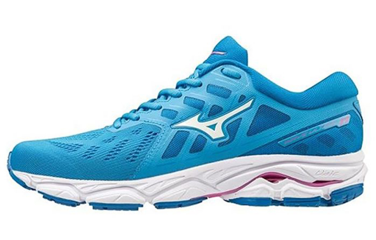 Mizuno Wave Ultima 11 Cushioning Non-Slip Low Tops Blue White J1GD190902