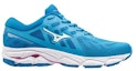 Order Mizuno Wave Ultima 11 Kasut Anti-Gelincir Rendah Biru Putih J1GD190902