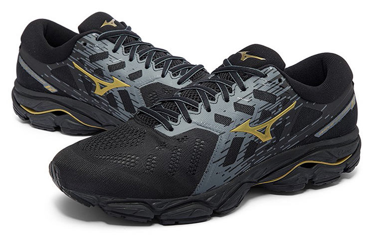 Order Mizuno Wave Ultima 12 'Negro Gris Oro' J1GC211850