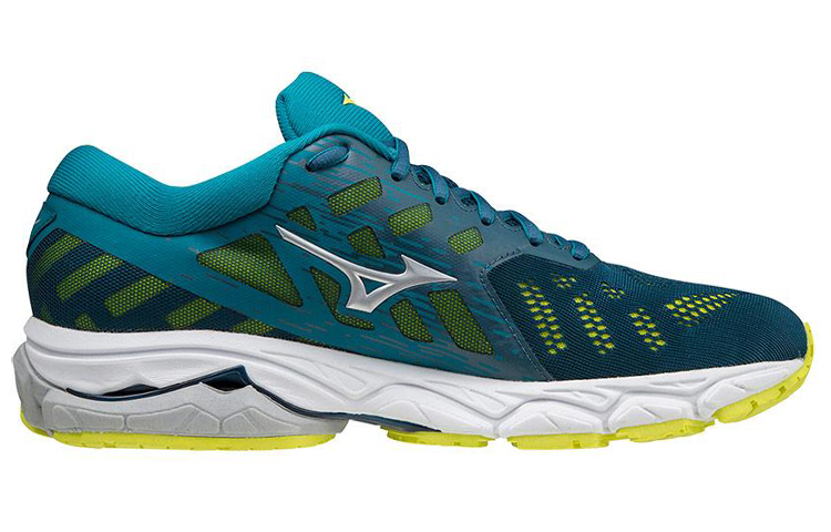 Order Mizuno Wave Ultima 12 ''Blauw Groen'' J1GC211804