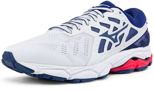 美津浓Wave Ultima 12白蓝红配色鞋 J1GC211819 Order 美津浓Wave Ultima 12白蓝红配色鞋 J1GC211819