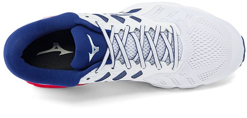 Mizuno Wave Ultima12 'White Blue Red' J1GC211819 Lookbook Mizuno Wave Ultima12 'White Blue Red' J1GC211819