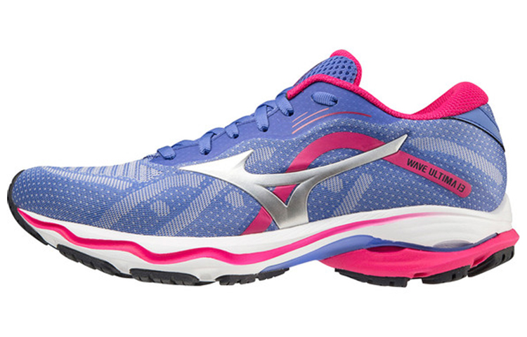 Mizuno Wave Ultima 13 Low Tops Wear-resistant Pink Red Purple J1GD221806