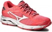 Lookbook Mizuno Wave Ultima 7 Low Tops Tahan Haus Merah Jambu Putih J1GD150902