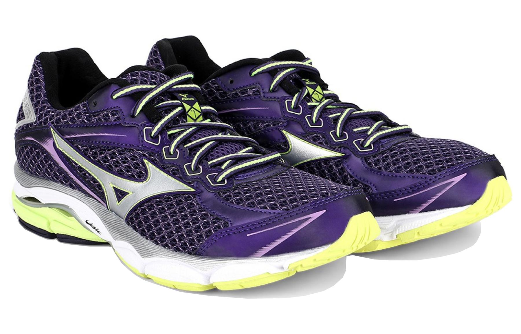 Order Mizuno Wave Ultima 7 Baskets Basses Résistantes Violet Blanc ''Violet Vert'' J1GD150908