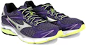 Order Mizuno Wave Ultima 7 Baskets Basses Résistantes Violet Blanc ''Violet Vert'' J1GD150908