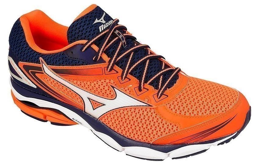 Lookbook Mizuno Wave Ultima 8 ''Orange Blau Weiß'' J1GC160915