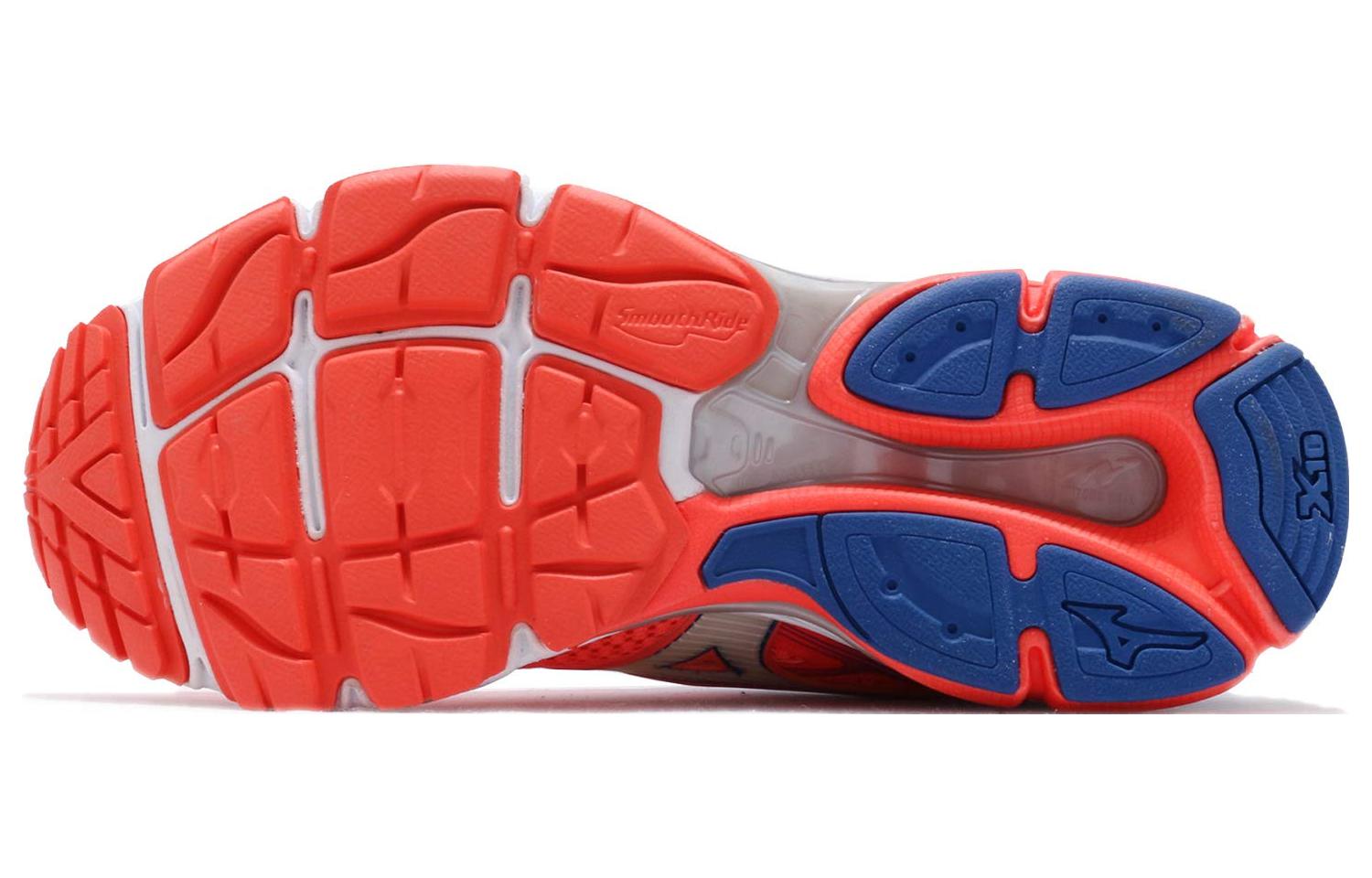 Sizing Mizuno Wave Ultima 8 Low Tops Verschleißfest Orange Blau Schuhe J1GD160902