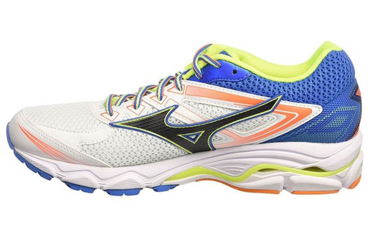 Mizuno Wave Ultima 8 Low Tops Wear-resistant White Blue Orange J1GL160905
