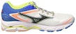 Mizuno Wave Ultima 8 Kasut Low Tahan Haus Putih Biru Jingga J1GL160905