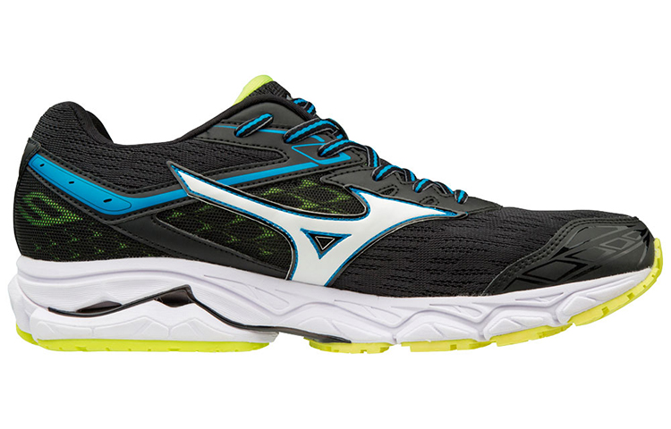 Order Mizuno Wave Ultima 9 低帮耐磨跑步鞋 黑白藍
