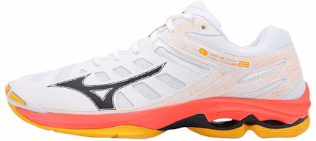 Mizuno Wave Voltage 2 'White Orange' V1GA246098 Mizuno Wave Voltage 2 'White Orange' V1GA246098