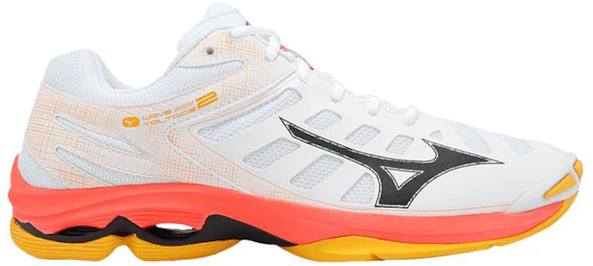 Lookbook Mizuno Wave Voltage 2 ''白橙配色'' V1GA246098