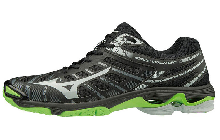 Mizuno Wave Voltage 'Black Green' V1GA196037