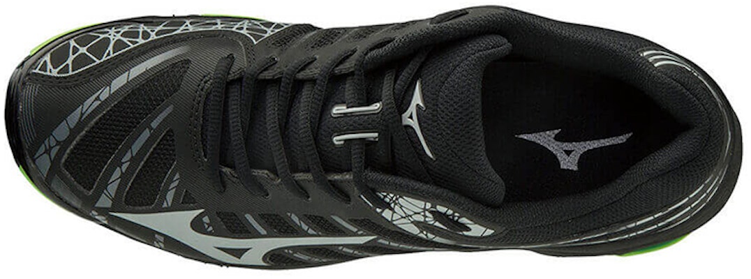 Mizuno Wave Voltage 'Hitam Hijau' V1GA196037 Lookbook Mizuno Wave Voltage 'Hitam Hijau' V1GA196037