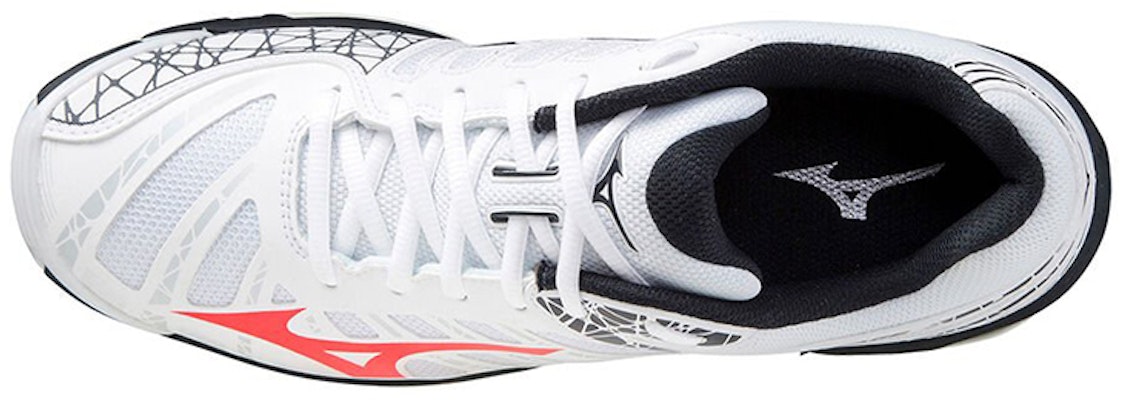 Mizuno Wave Voltage 'Black White Red' V1GA196065 Lookbook Mizuno Wave Voltage 'Black White Red' V1GA196065