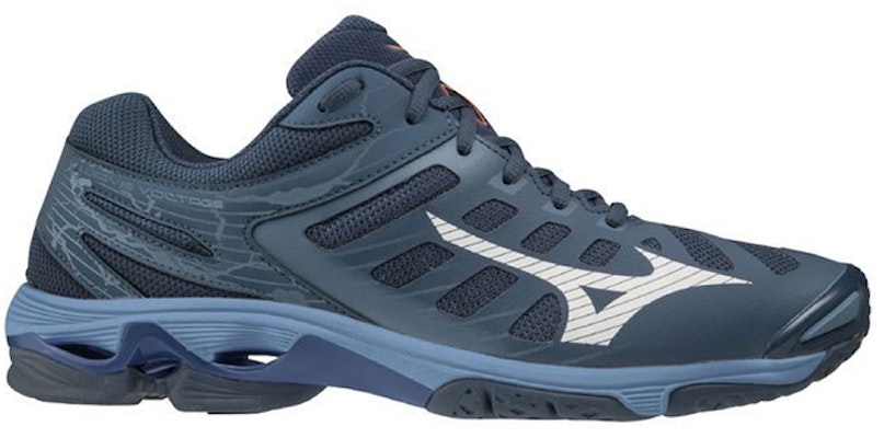 Mizuno 雲浪電壓 防滑耐磨 低筒 訓練鞋 藍色 Order Mizuno 雲浪電壓 防滑耐磨 低筒 訓練鞋 藍色