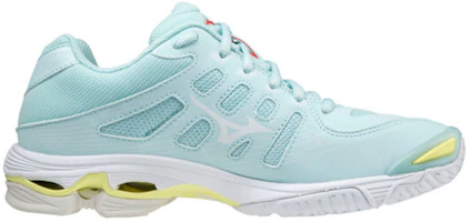 Order Mizuno Wave Voltage 耐磨防滑排球鞋 通用型 藍白黃