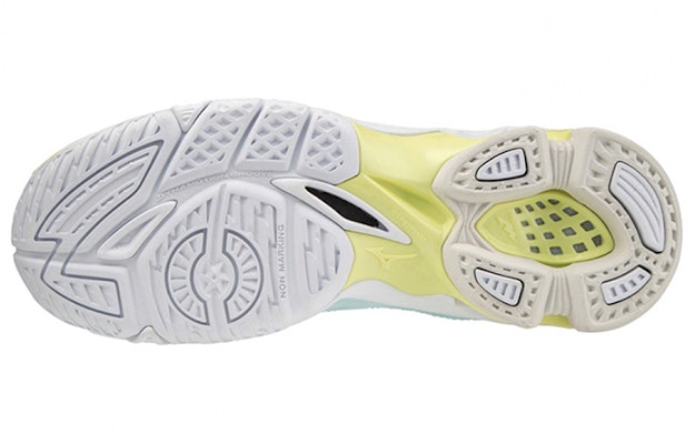 Mizuno Wave Voltage 耐磨防滑排球鞋 通用型 藍白黃 Lookbook Mizuno Wave Voltage 耐磨防滑排球鞋 通用型 藍白黃