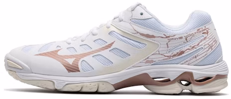 (Women) Mizuno Wave Voltage 'White Pink' V1GC216036 (Women) Mizuno Wave Voltage 'White Pink' V1GC216036