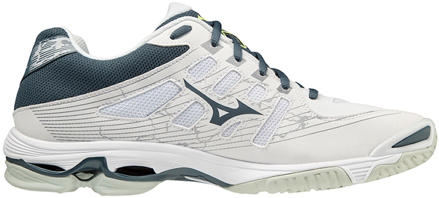 Mizuno Wave Voltage 耐磨防滑排球鞋 男女皆宜 灰白色 Order Mizuno Wave Voltage 耐磨防滑排球鞋 男女皆宜 灰白色