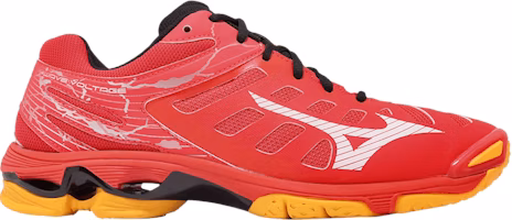 Mizuno Wave Voltage 'Radiant Red Carrot Curl' V1GA216002 Mizuno Wave Voltage 'Radiant Red Carrot Curl' V1GA216002