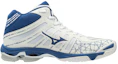 Order Mizuno Wave Voltage ''Wit Blauw'' V1GA196521