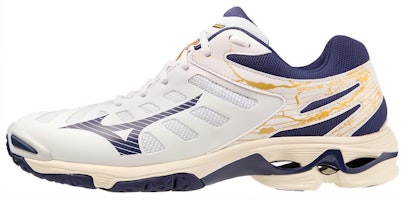 Mizuno Wave Voltage 'White Blue' V1GA216043 Mizuno Wave Voltage 'White Blue' V1GA216043