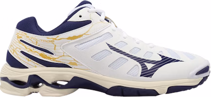 Mizuno Wave Voltage 'White Blue' V1GA216043 Mizuno Wave Voltage 'White Blue' V1GA216043