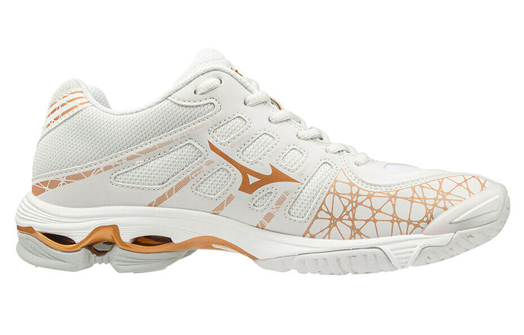 Order Mizuno Wave Voltage 'Putih Emas' V1GC196052