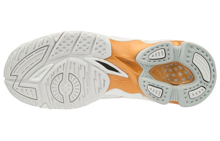 Shop Mizuno Wave Voltage 'Putih Emas' V1GC196052
