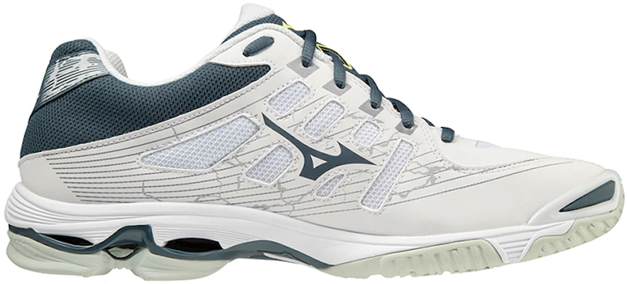 Mizuno Wave Voltage 耐磨防滑排球鞋 男女皆宜 灰白色 Order Mizuno Wave Voltage 耐磨防滑排球鞋 男女皆宜 灰白色