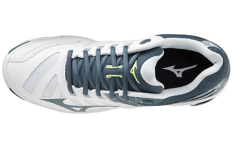 Lookbook Mizuno Wave Voltage 耐磨防滑排球鞋 男女皆宜 灰白色