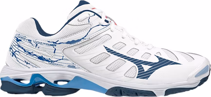Mizuno Wave Voltage 'White Navy Blue' V1GA216022 Mizuno Wave Voltage 'White Navy Blue' V1GA216022