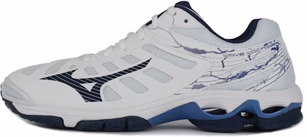 Mizuno Wave Voltage 'White Navy Blue' V1GA216022 Mizuno Wave Voltage 'White Navy Blue' V1GA216022