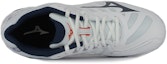 Lookbook Mizuno Wave Voltage 'Putih Navy Biru' V1GA216022