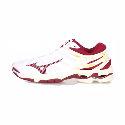 Mizuno Wave Voltage 'White Wine Red'