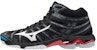 Mizuno Wave Voltage Mid 'Hitam Putih' V1GA196545