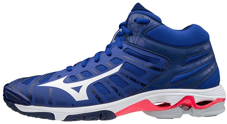 Mizuno Wave Voltage Mid 'Blue White' V1GA196520 Buy Mizuno Wave Voltage Mid 'Blue White' V1GA196520