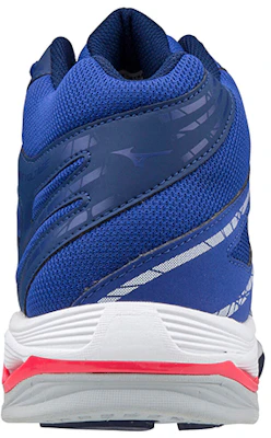 Mizuno Wave Voltage Mid 'Biru Putih' V1GA196520 Shop Mizuno Wave Voltage Mid 'Biru Putih' V1GA196520