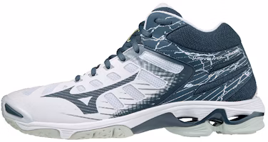 Mizuno Wave Voltage Mid 'Misty Blue White' V1GA216538 Mizuno Wave Voltage Mid 'Misty Blue White' V1GA216538