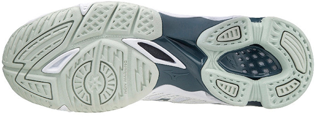 Mizuno Wave Voltage Mid 'Misty Blue White' V1GA216538 Lookbook Mizuno Wave Voltage Mid 'Misty Blue White' V1GA216538