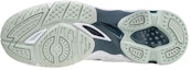 Lookbook Mizuno Wave Voltage Mid 'Misty Blue White' Lelaki dan Wanita V1GA216538