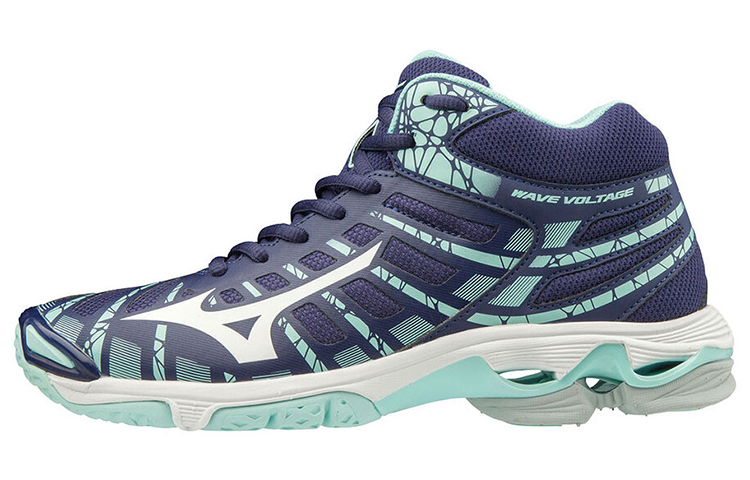 Mizuno Wave Voltage Mid 'White Blue' V1GC196515