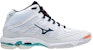 Mizuno Wave Voltage Mid 'Putih Hijau' V1GA216536