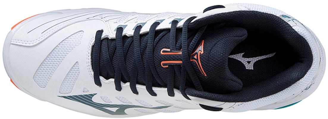 Mizuno Wave Voltage Mid 'White Green' V1GA216536 Lookbook Mizuno Wave Voltage Mid 'White Green' V1GA216536