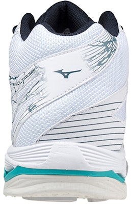 Mizuno Wave Voltage Mid 'White Green' V1GA216536 Shop Mizuno Wave Voltage Mid 'White Green' V1GA216536
