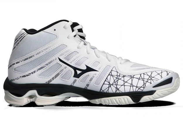 Mizuno Wave Voltage Mid 'Blanco Rojo Negro' V1GA196565 Order Mizuno Wave Voltage Mid 'Blanco Rojo Negro' V1GA196565