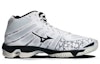 Order Mizuno Wave Voltage Mid 'Putih Merah Hitam' V1GA196565
