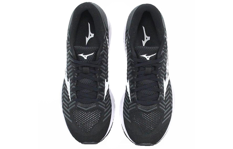 Order ミズノ ウェーブニットR1 白黒 (Mizuno Uēbunitto R1 Shirokuro) J1GC182402
